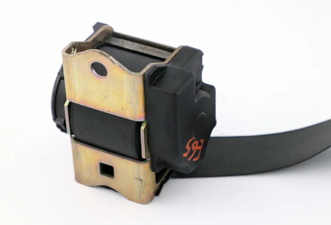 BMW 7 Series E65 E66 Rear Center Upper Seat Belt Basaltgrau - SKU 7037829 - Part number 7037829