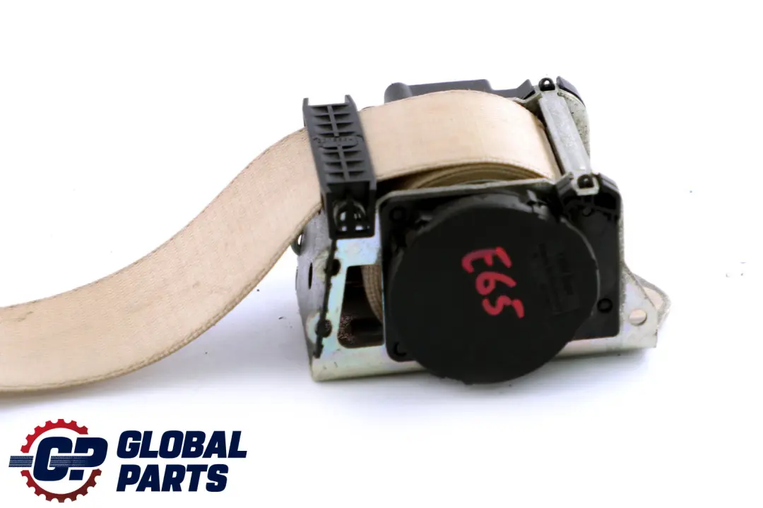 BMW E65 E66 Asiento Trasero Central Cinturón Superior Cremebeige - SKU 7037830 - Número de pieza 7037830