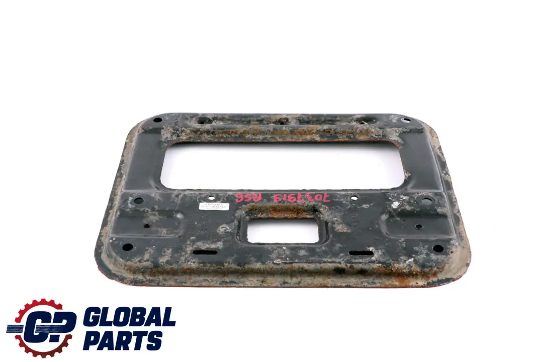 Lower Muffler Bracket Connecting Support to Mini Cooper R50 R55 R56 R57 R58 LCI with Part number 7037919 Mini Cooper R50 R55 R56 R57 R58 LCI Lower Muffler Bracket Connecting Support - SKU 7037919 - Part number 7037919