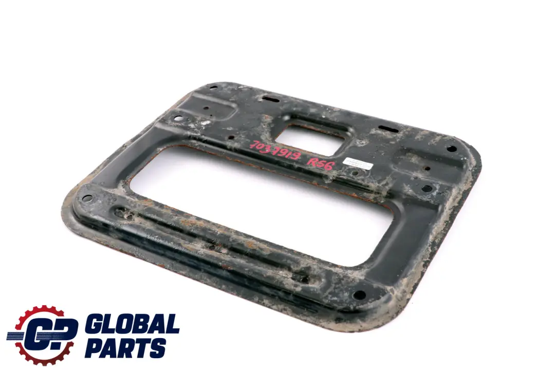 Lower Muffler Bracket Connecting Support to Mini Cooper R50 R55 R56 R57 R58 LCI with Part number 7037919 Mini Cooper R50 R55 R56 R57 R58 LCI Lower Muffler Bracket Connecting Support - SKU 7037919 - Part number 7037919