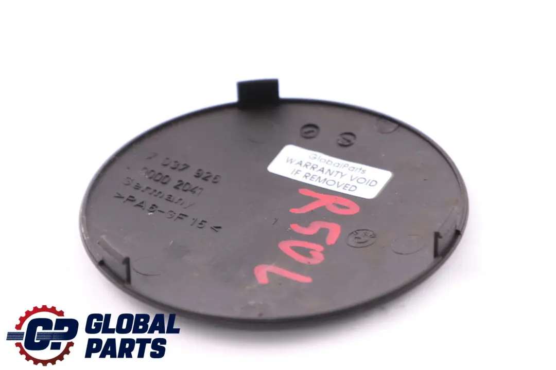 Sedile Anteriore Regolabile Maniglia Coperchio Rivestimento per Mini R50 con numero di parte 7037926 Mini R50 Sedile Anteriore Regolabile Maniglia Coperchio Rivestimento - SKU 7037926 - Numero di parte 7037926