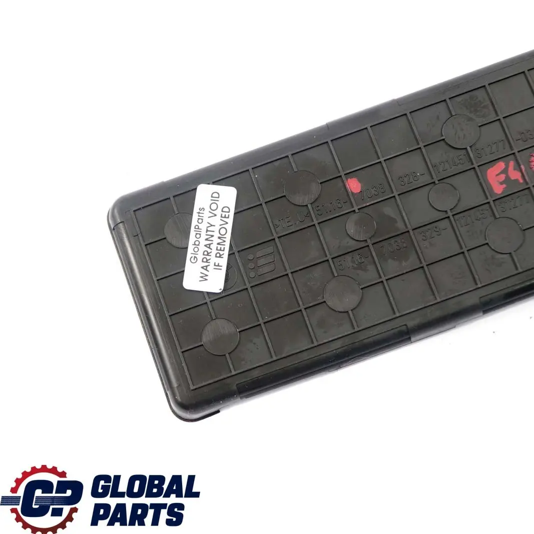 BMW E46 Vassoio Portaoggetti In Gomma Per Console Centrale - SKU 7038328 - Numero di parte 7038328