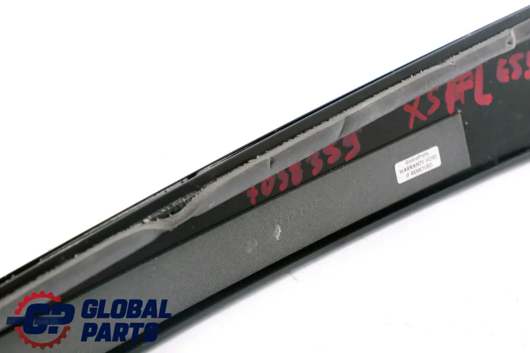 BMW X5 E53 Delantero Izquierdo Columna Puerta B Pilar Cubierta Trim Glanzschwarz - SKU 7038359 - Número de pieza 7038359