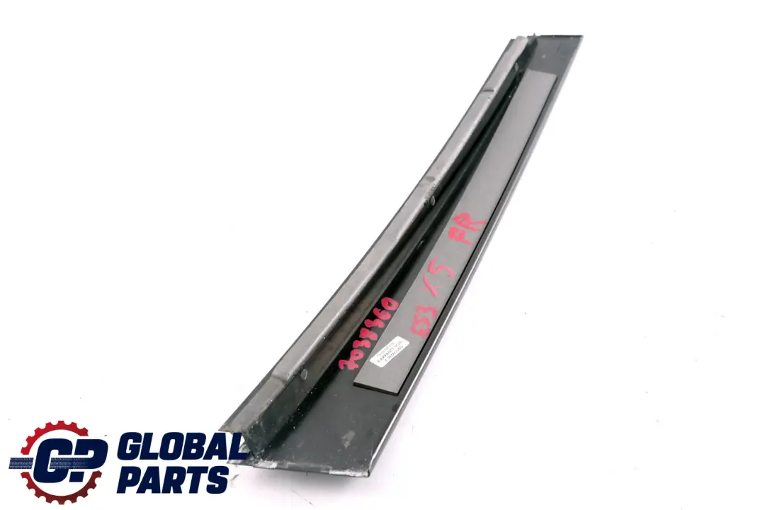 BMW X5 Series E53 Front Right Door O/S Column B Pillar Cover Trim Glanzschwarz - SKU 7038360 - Part number 7038360