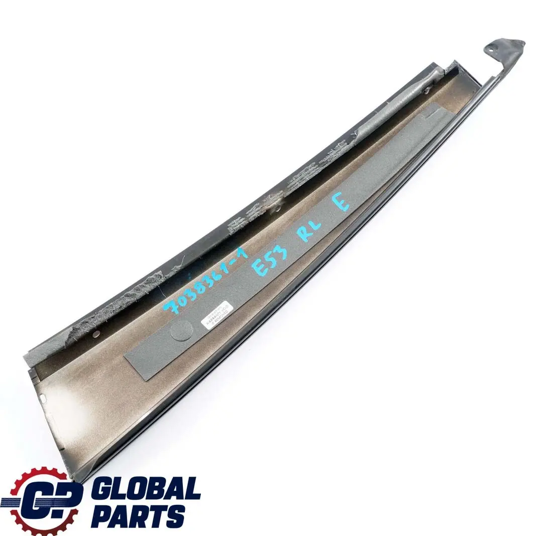 BMW X5 E53 1 Cover Strip Column B Rear Left N/S Schwarz Black - SKU 7038361-1 - Part number 7038361