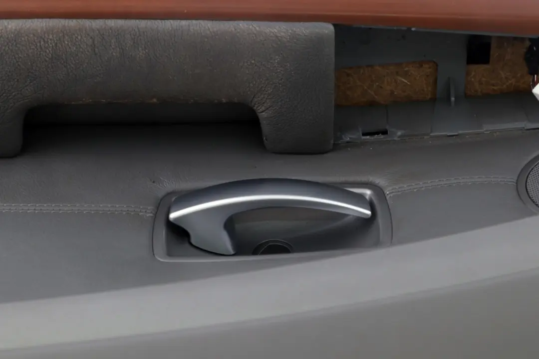 BMW 7 er E65 E66 Türverkleidung Leder vorne rechts Flanellgrau Grau - SKU 7038494-1 - Teilenummer 7038494