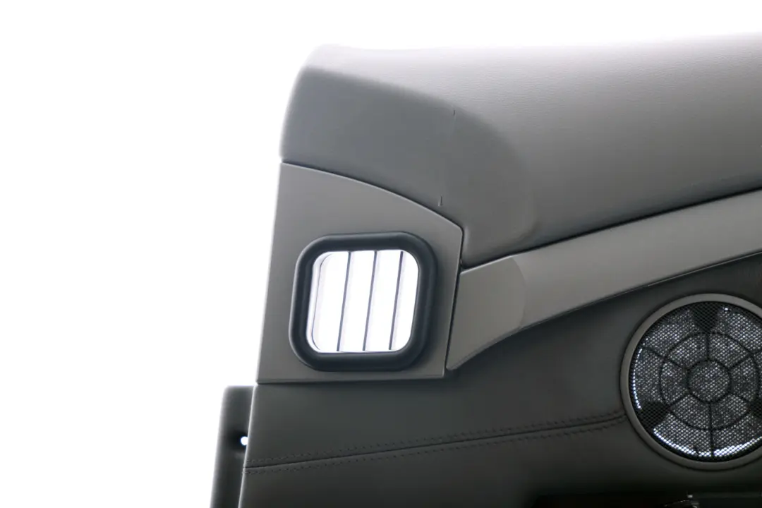 BMW E65 E66 Pannello Porta Pelle Anteriore Destro Grigio Flanella Grigia - SKU 7038494 - Numero di parte 7038494
