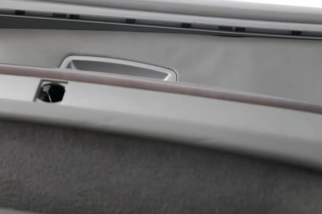 BMW E65 E66 Pannello Porta Pelle Anteriore Destro Grigio Flanella Grigia - SKU 7038494 - Numero di parte 7038494