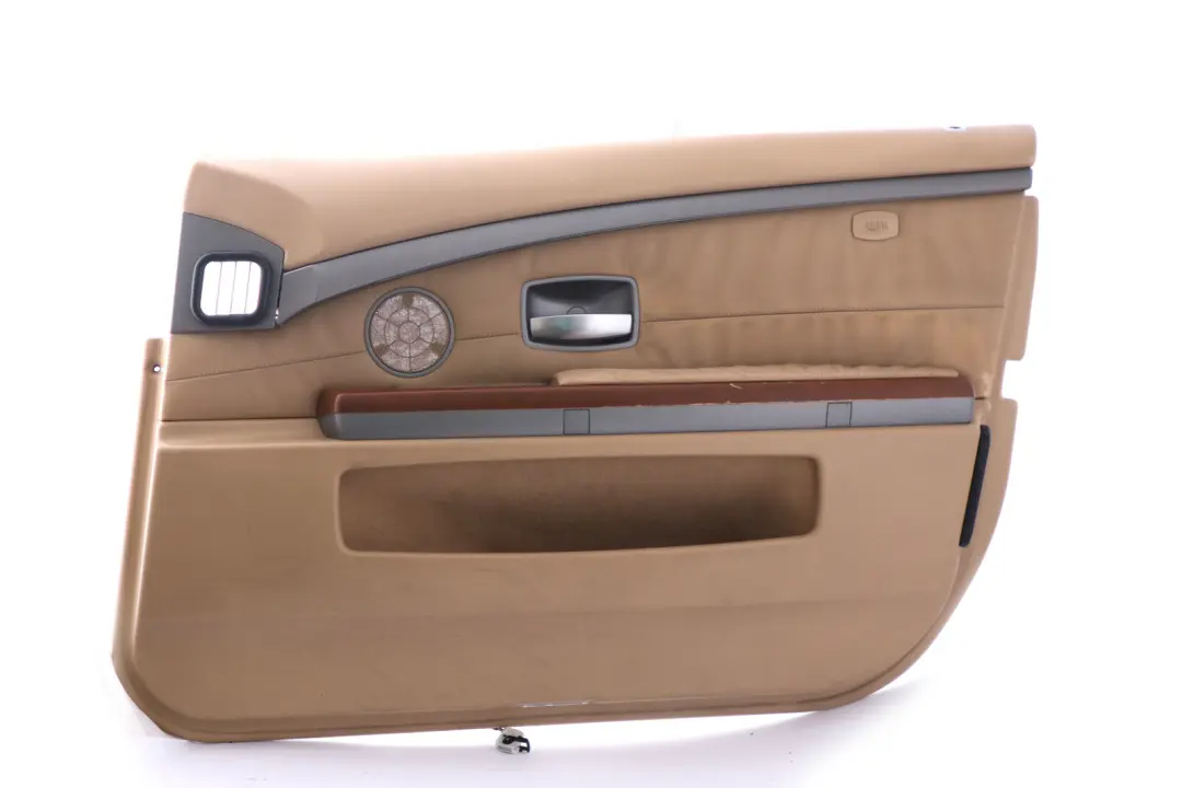 Türverkleidung Leder Vorne Rechts Beige für BMW 7 er 1 E65 mit Teilenummer 7038496 BMW 7 er 1 E65 Türverkleidung Leder Vorne Rechts Beige - SKU 7038496-1 - Teilenummer 7038496