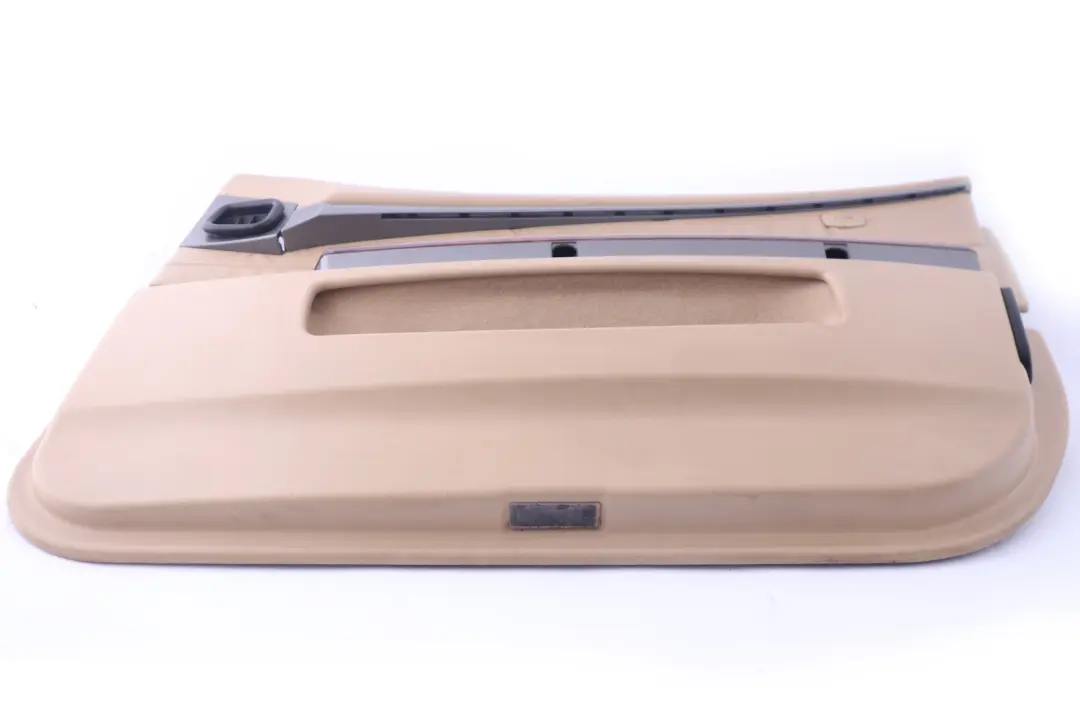Front Right O/S Leather Interior Door Card Trim Panel Beige to BMW 7 Series E65 with Part number 7038496 BMW 7 Series E65 Front Right O/S Leather Interior Door Card Trim Panel Beige - SKU 7038496 - Part number 7038496