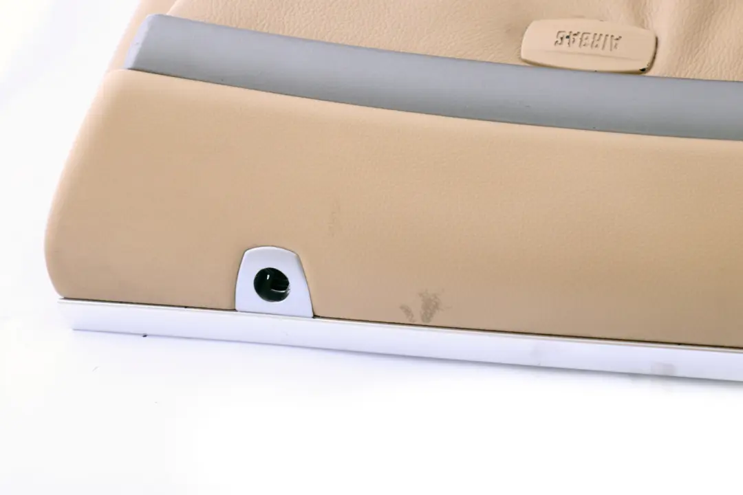 BMW 7 er E65 E66 Türverkleidung vorne rechts Leder Beige - SKU 7038496 - Teilenummer 7038496