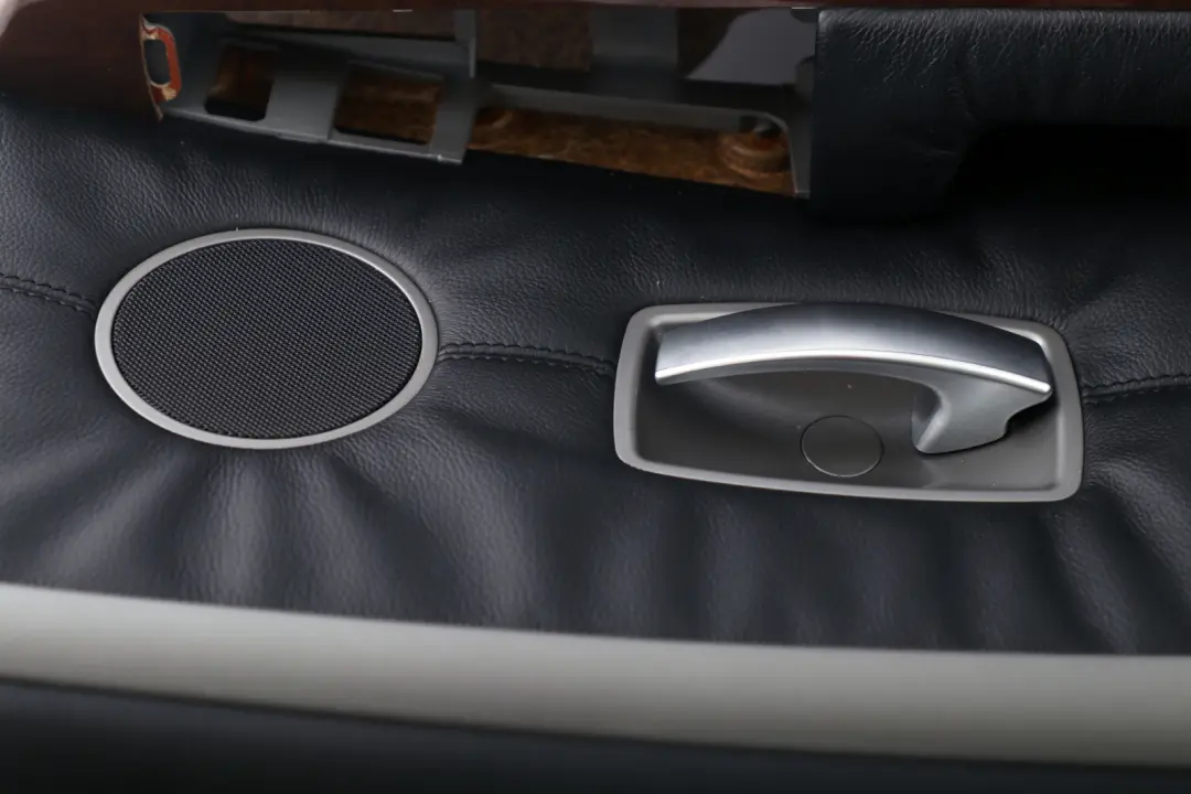 Pannello Porta Pelle Posteriore Sinistra Nero per BMW E65 con numero di parte 7038707 BMW E65 Pannello Porta Pelle Posteriore Sinistra Nero - SKU 7038707 - Numero di parte 7038707