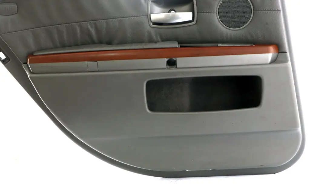 BMW 7 Reihe E65 Türverkleidung Leder hinten links FLANELLGRAU - SKU 7038709-1 - Teilenummer 7038709
