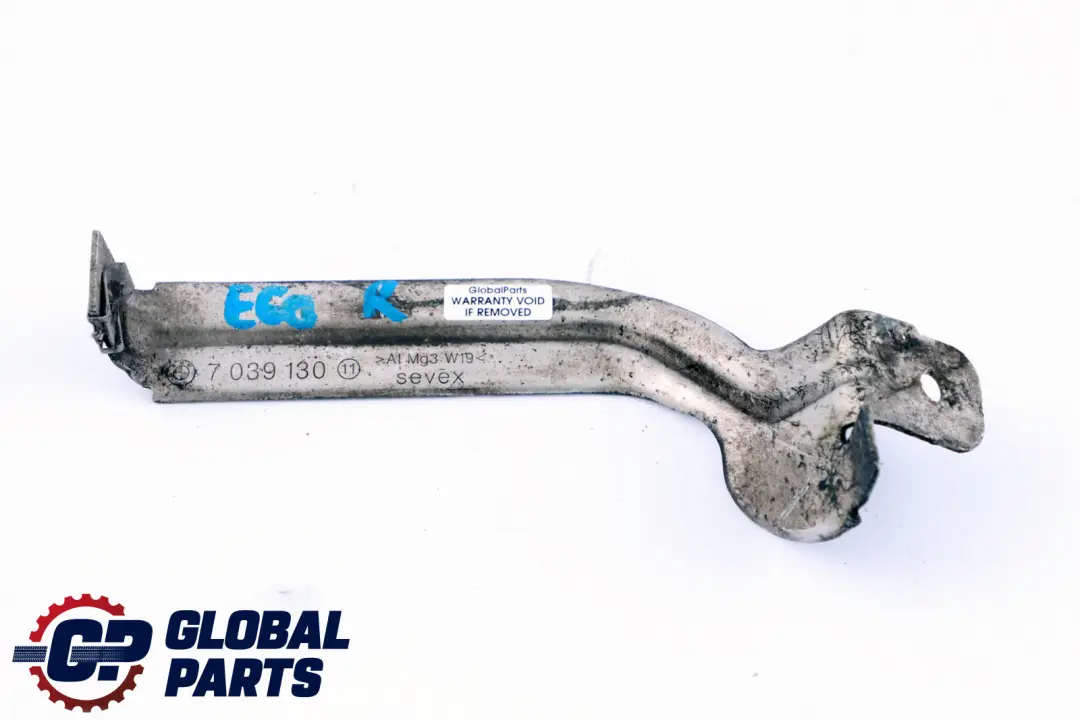 BMW 5 6 Series E60 E61 E60N E64 Holder Heat Protection Sheet Right O/S - SKU 7039130 - Part number 7039130