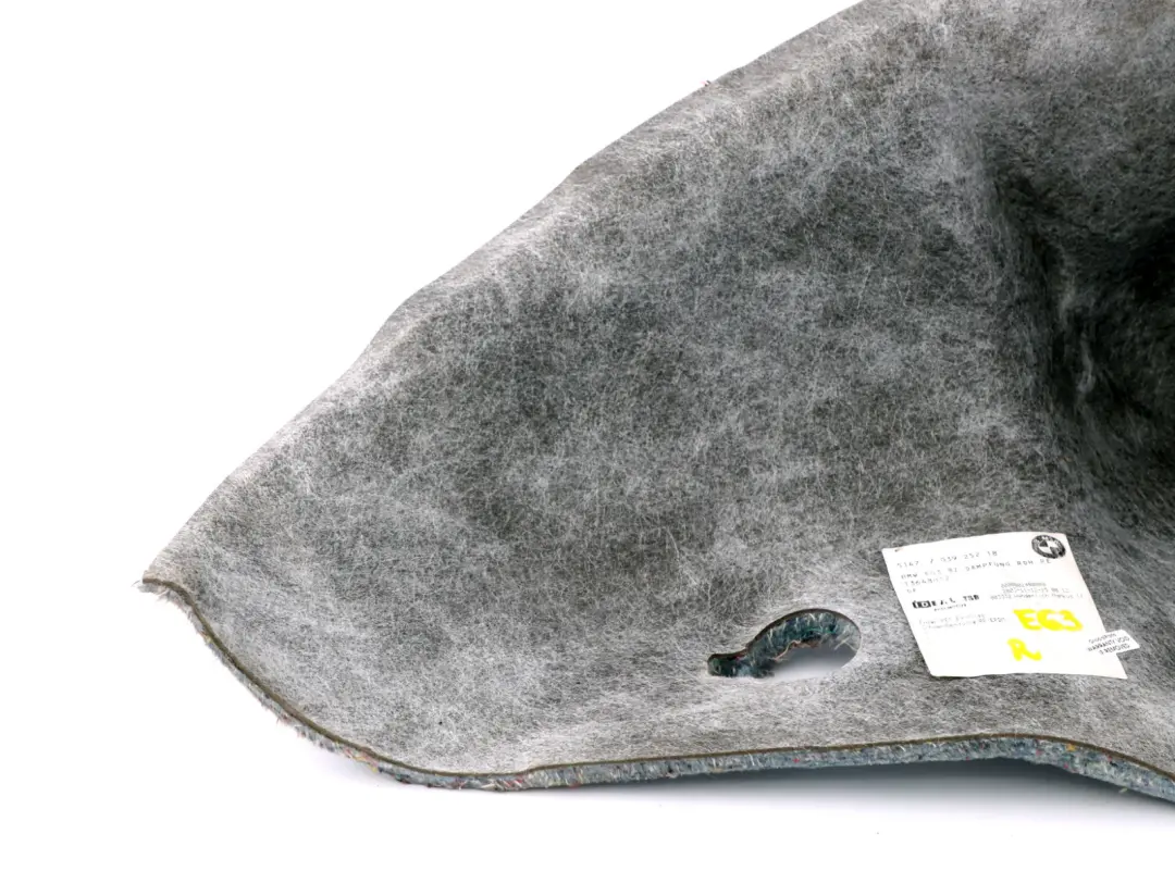 BMW Serie 6 E63 E63N LCI Insonorización Maletero Derecho - SKU 7039252 - Número de pieza 7039252