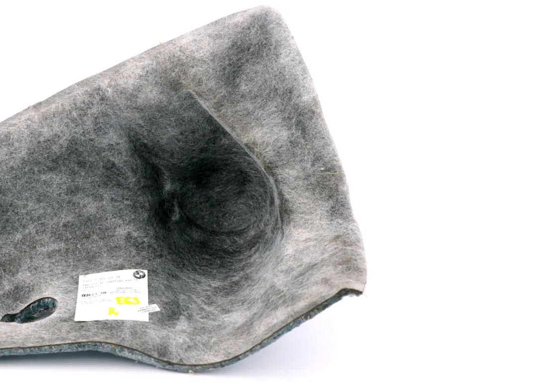 E63N LCI Insonorisation Coffre Roue Droite pour BMW E63 à propos du numéro de pièce 7039252 BMW E63 E63N LCI Insonorisation Coffre Roue Droite - SKU 7039252 - Numéro de pièce 7039252