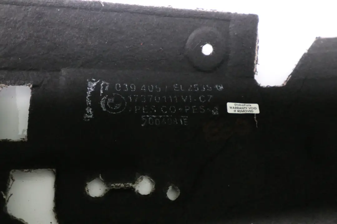 BMW 5 er E60 E61 Schallisolierung Boden Hinten - SKU 7039405 - Teilenummer 7039405