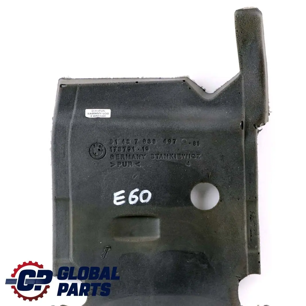 Reihe E60 E61 Schallisolierung Gepäckraum Subwoofer Links BMW 5 - SKU 7039407 - Teilenummer 7039407