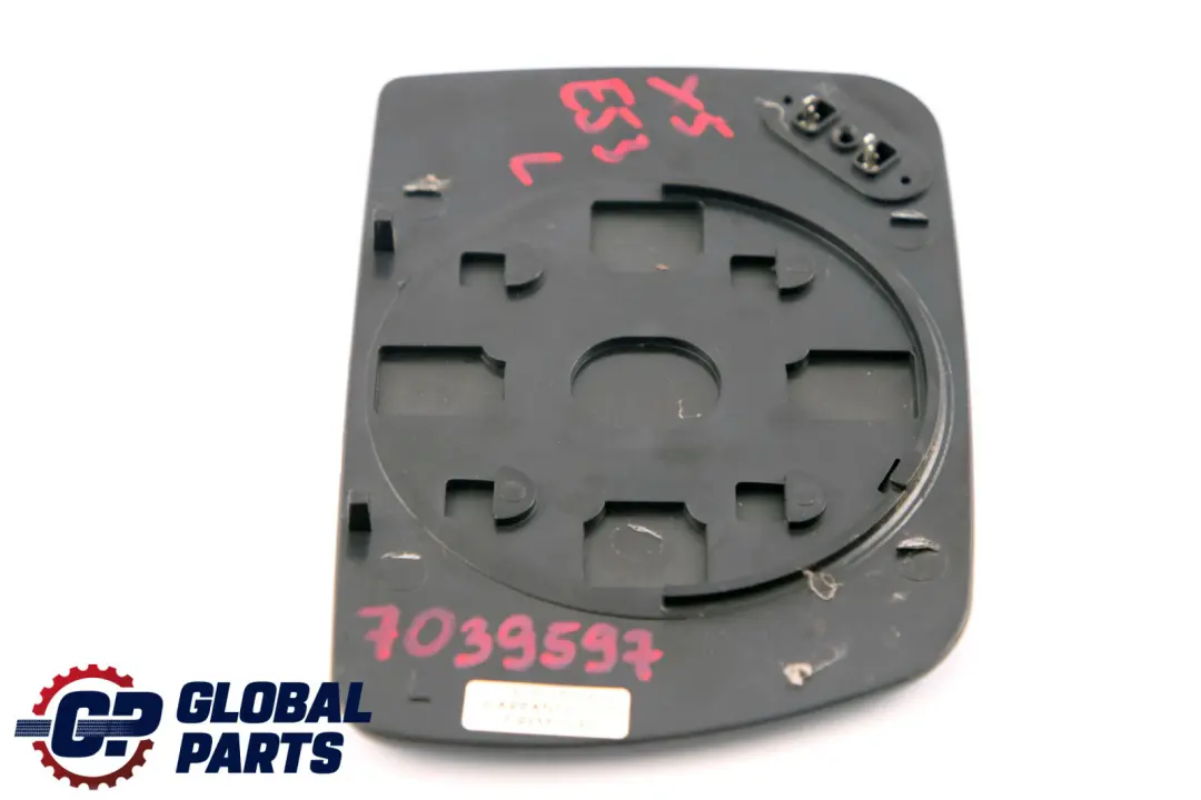 Specchio Retrovisore Sinistro Vetro Riscaldato Grandangolare Blu per BMW X5 E53 con numero di parte 7039597 BMW X5 E53 Specchio Retrovisore Sinistro Vetro Riscaldato Grandangolare Blu - SKU 7039597 - Numero di parte 7039597