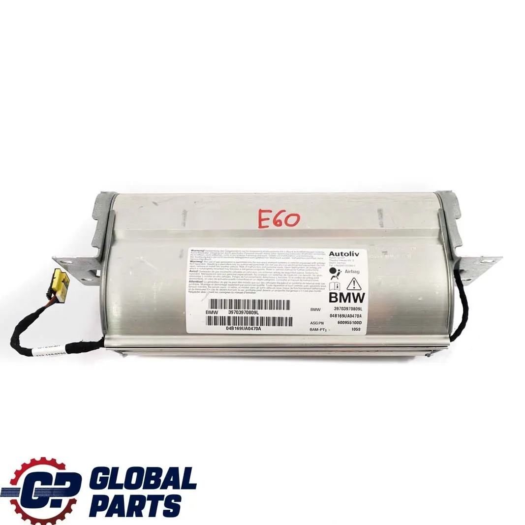 Airbag Passager Avant BMW E60 E61 Tableau De Bord Latéral pour à propos du numéro de pièce 7039708 Airbag Passager Avant BMW E60 E61 Tableau De Bord Latéral - SKU 7039708 - Numéro de pièce 7039708