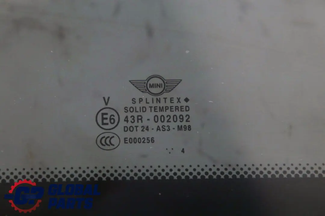 Mini R50 R53 Szyba AS3 Szyberdach - SKU 7039736 - Numer Części 7039736