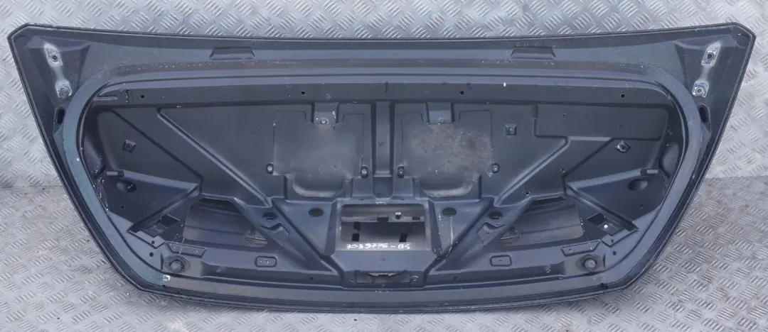 Trunk Boot Lid Tailgate Black Sapphire Metallic - 475 to BMW 6 Series E64 Cabrio with Part number 7039766 BMW 6 Series E64 Cabrio Trunk Boot Lid Tailgate Black Sapphire Metallic - 475 - SKU 7039766-BS - Part number 7039766