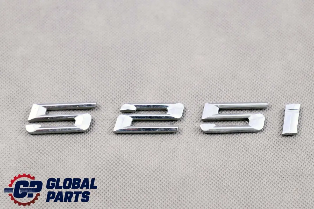  *BMW 5 er E60 E60N E61 LCI Emblem Schriftzug Hinten 525i - SKU 7039784 - Teilenummer 51147039784