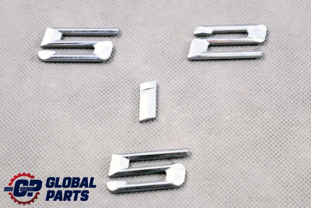Lettering Logo Emblem Inscription 525i to BMW 5 Series E60 E60N E61 LCI with Part number 51147039784 BMW 5 Series E60 E60N E61 LCI Lettering Logo Emblem Inscription 525i - SKU 7039784 - Part number 51147039784