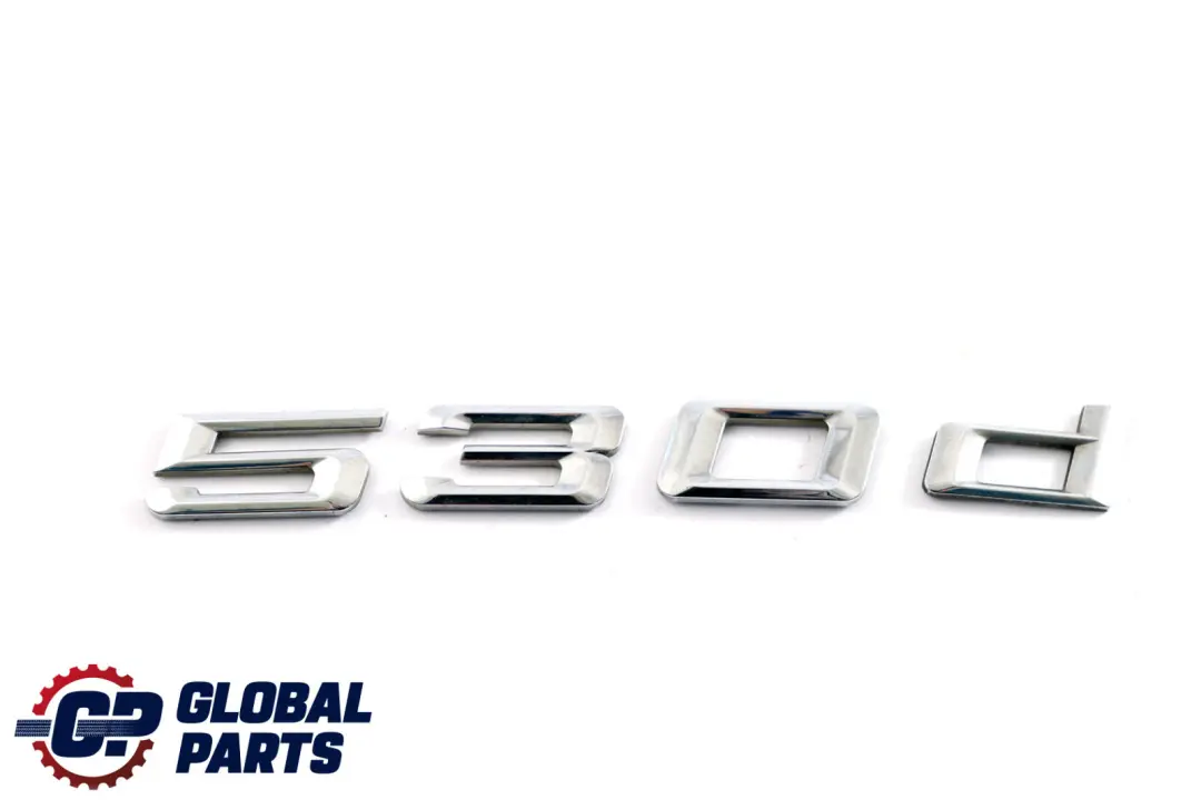  Boot Emblem BMW E60 E61 Rear Adhered 530d Trunk Lid Lettering - SKU 7039787-1 - Part number 7039787
