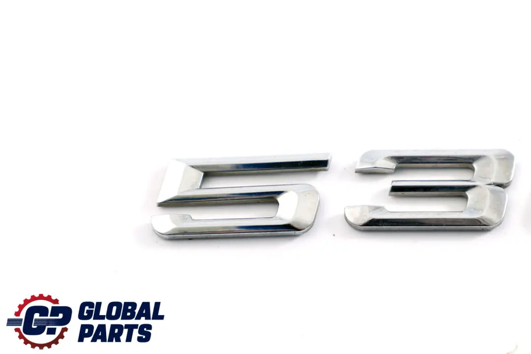  Boot Emblem BMW E60 E61 Rear Adhered 530d Trunk Lid Lettering - SKU 7039787-1 - Part number 7039787
