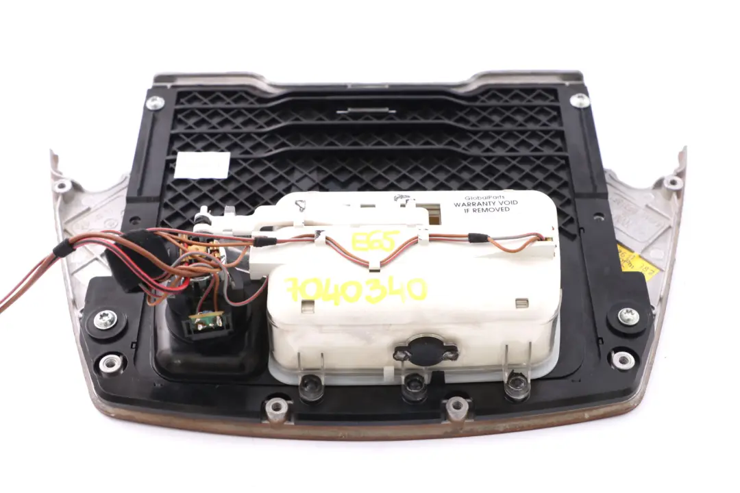 BMW 7 Series E65 E66 Centre Console Front Ashtray Wood Trim Cherry Light - SKU 7040340 - Part number 7040340