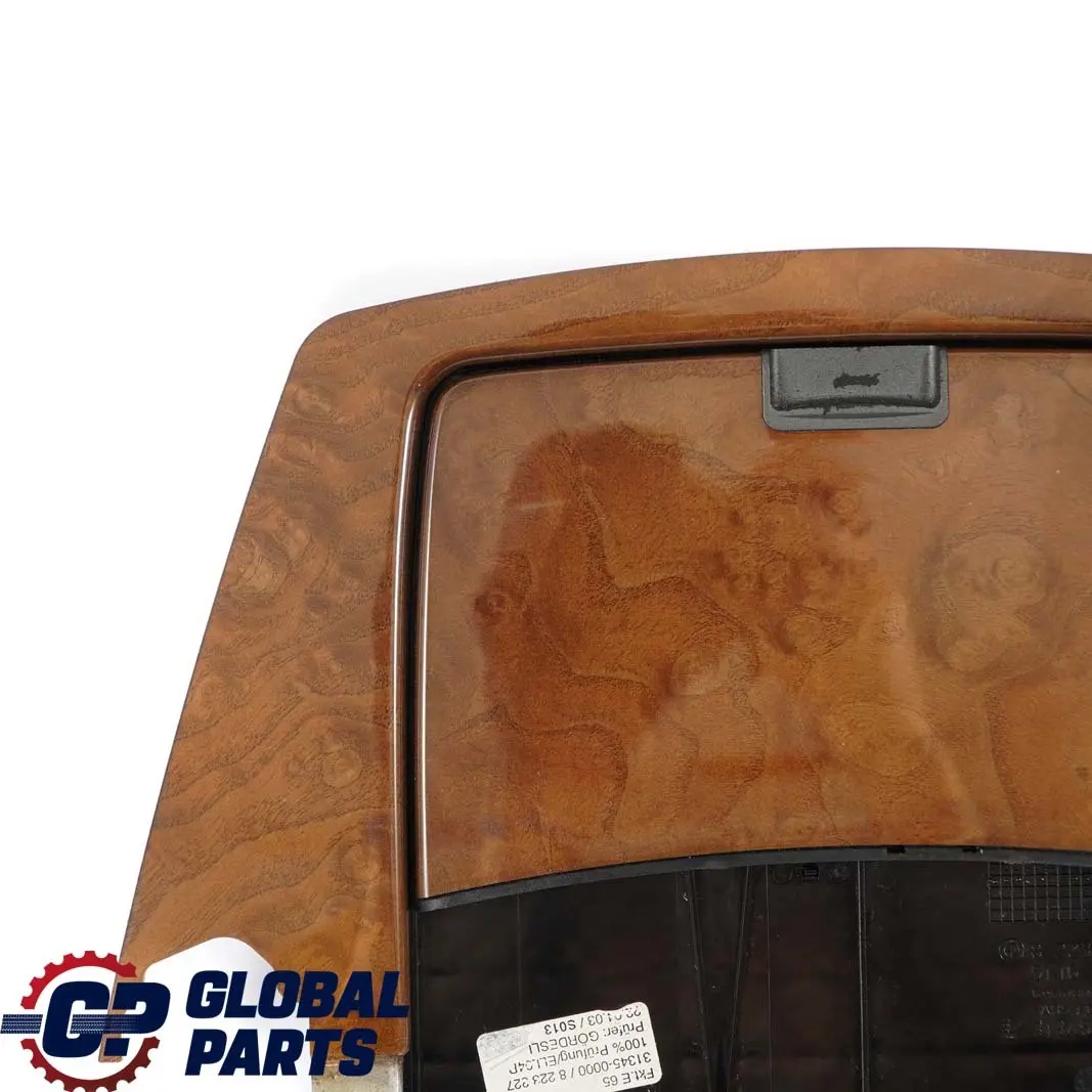 BMW 7 er E65 E66 Funktionsträger Mittenkonsole Holz Esche Hell - SKU 7040352 - Teilenummer 7040352