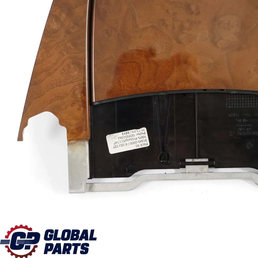 Portamodulos Consola Central Cenicero Madera Esche Hell para BMW E65 E66 con número de pieza 7040352 BMW E65 E66 Portamodulos Consola Central Cenicero Madera Esche Hell - SKU 7040352 - Número de pieza 7040352