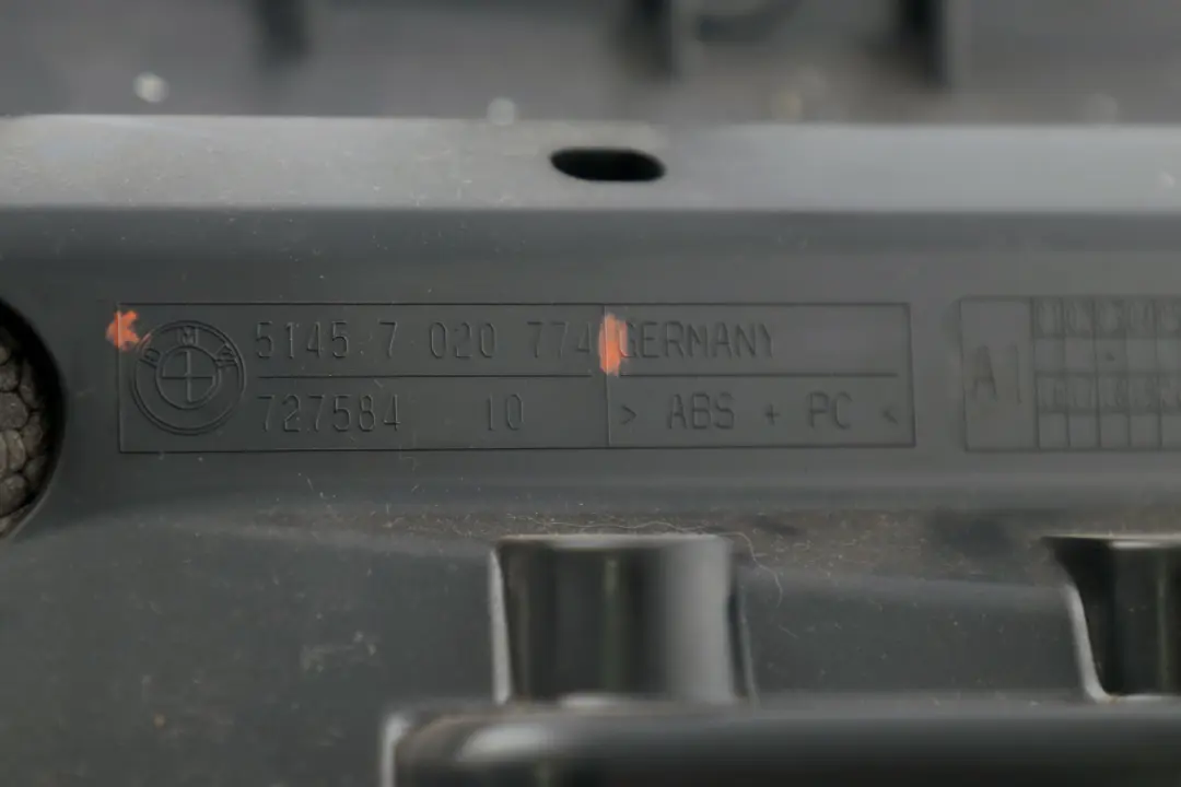 Trim Panel Knee Protector Lower Steering Wheel Dash Black to BMW 7 Series E65 E66 with Part number 51457040391 BMW 7 Series E65 E66 Trim Panel Knee Protector Lower Steering Wheel Dash Black - SKU rhd-7040391 - Part number 51457040391