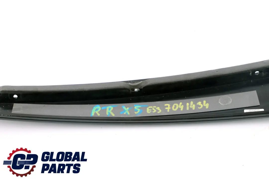 Right Door O/S Column B Pillar Cover Trim Glanzschwarz to BMW X5 Series E53 Rear with Part number 7041434 BMW X5 Series E53 Rear Right Door O/S Column B Pillar Cover Trim Glanzschwarz - SKU 7041434 - Part number 7041434