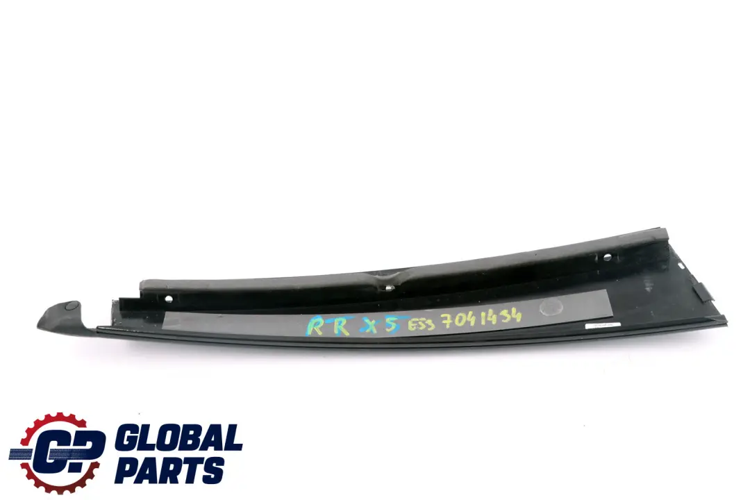 Puerta Trasera Derecha Columna Pilar B Tapa Embellecedor Glanzschwarz para BMW X5 E53 con número de pieza 7041434 BMW X5 E53 Puerta Trasera Derecha Columna Pilar B Tapa Embellecedor Glanzschwarz - SKU 7041434 - Número de pieza 7041434