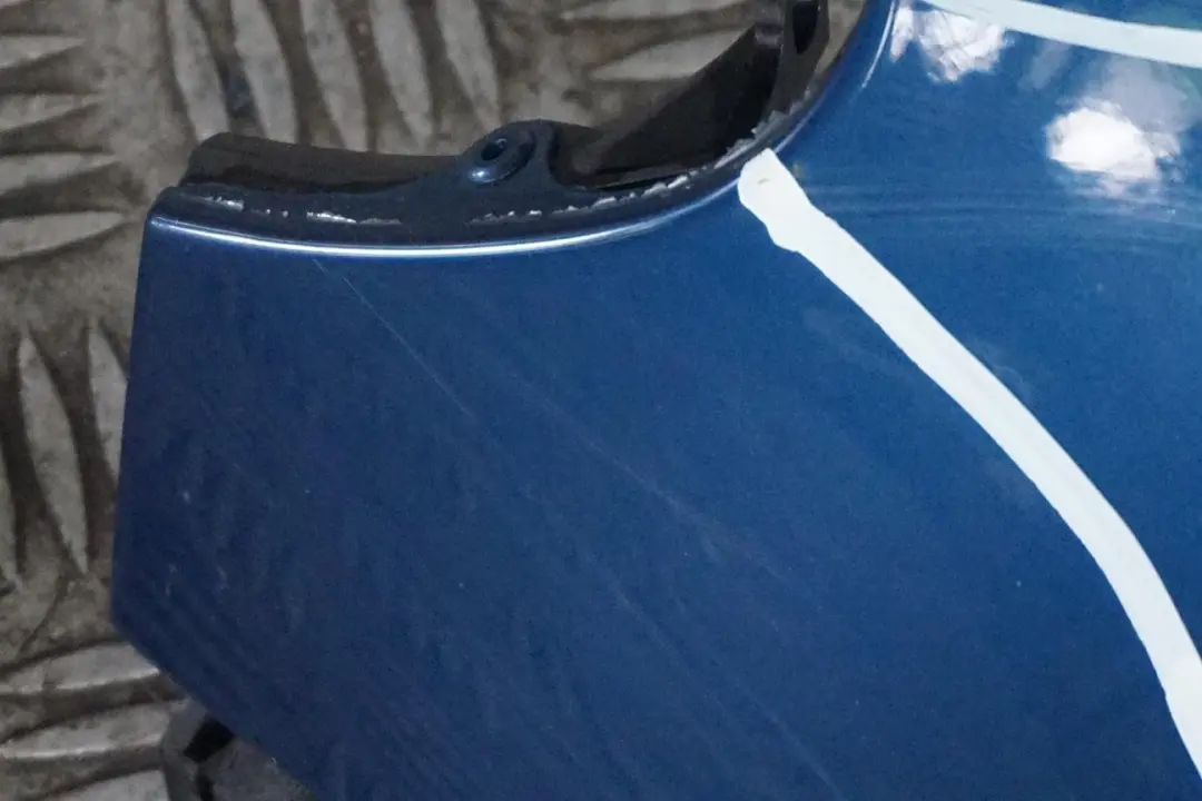 BMW 3 Series E46 Front Left N/S Side Panel Fender Wing Topasblau Blue - 364 - SKU 7042323-TPB - Part number 7042323
