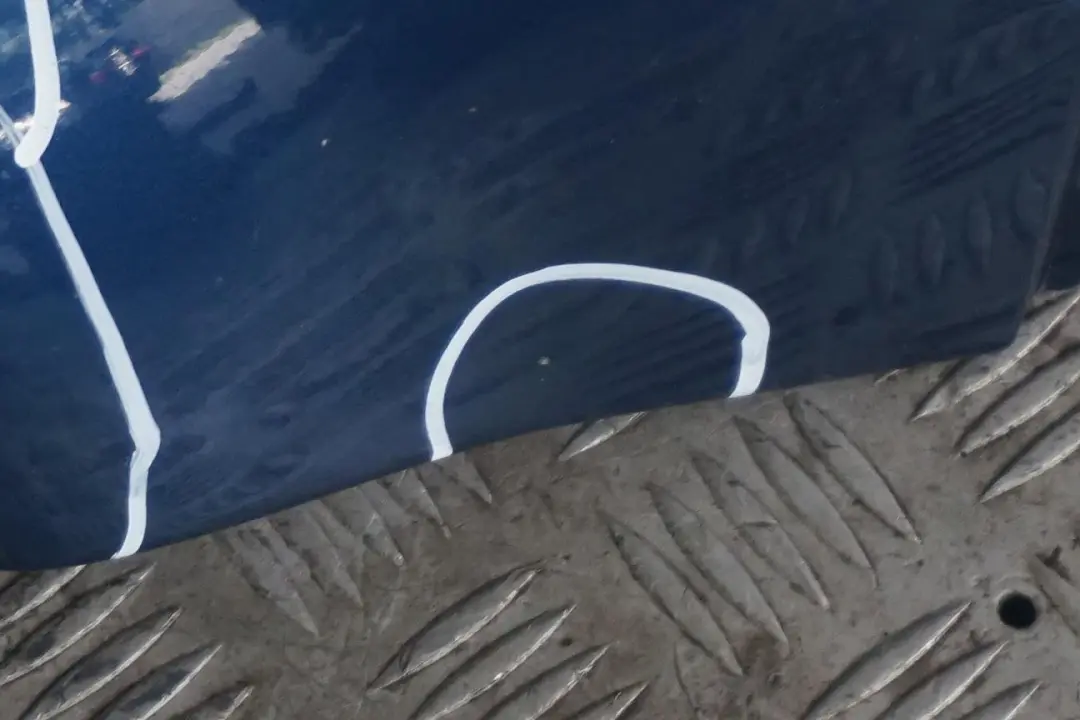 BMW 3 Series E46 Front Right O/S Side Panel Fender Wing Mysticblau Blue - A07 - SKU 7042324-MYS - Part number 7042324