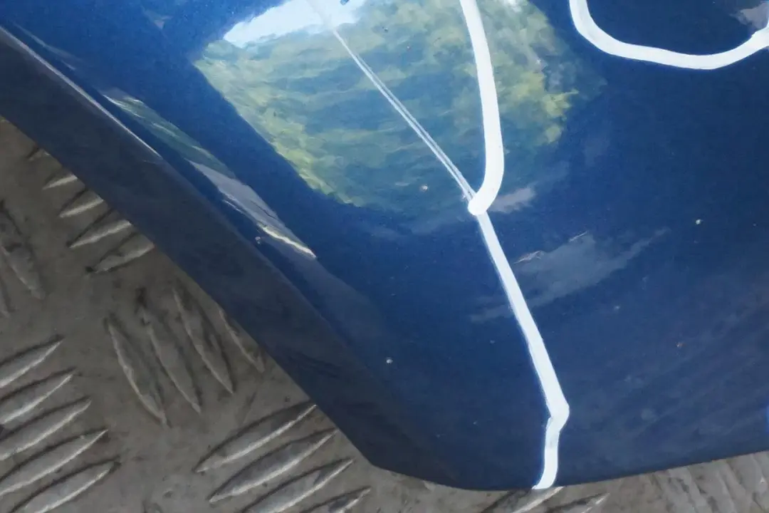 BMW 3 er E46 Seitenwand Vorne Links Kotflügel Mysticblau Blau Metallic - A07 - SKU 7042324-MYS - Teilenummer 7042324