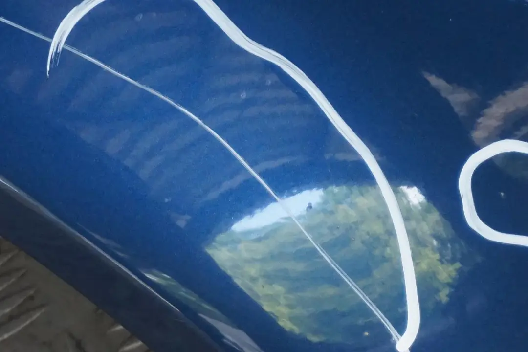 BMW 3 Series E46 Front Right O/S Side Panel Fender Wing Mysticblau Blue - A07 - SKU 7042324-MYS - Part number 7042324