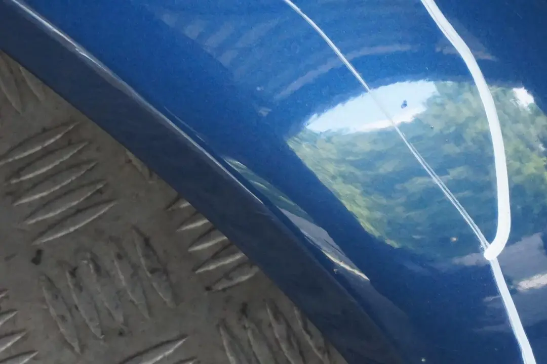 BMW 3 Series E46 Front Right O/S Side Panel Fender Wing Mysticblau Blue - A07 - SKU 7042324-MYS - Part number 7042324