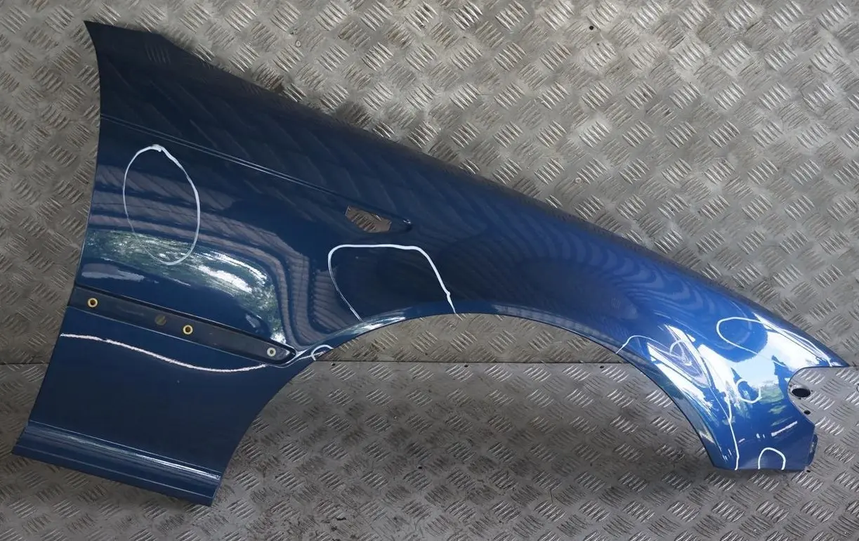 BMW 3 Series E46 Elöl Jobb Sárvédő Oldalpanel Mysticblau Kék A07
