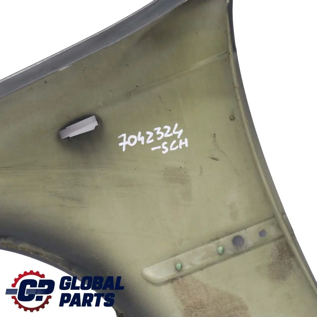 BMW 3 E46 Saloon Touring Front Right O/S Side Panel Fender Wing Schwarz 2 Black - SKU 7042324-SCH - Part number 7042324