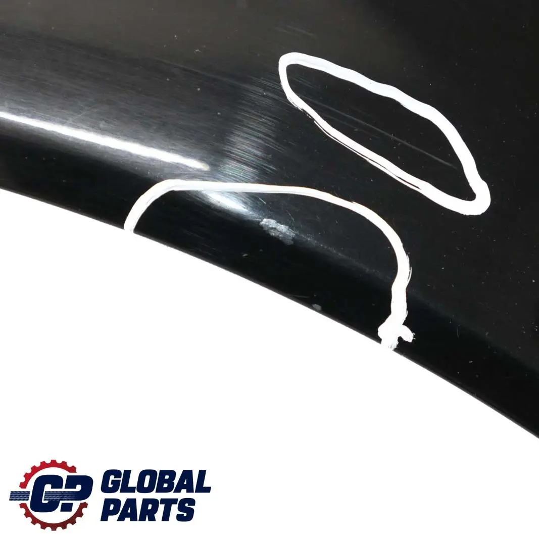 BMW 3 E46 Limousine Touring Seitenwand Vorne Rechts Kotflügel Schwarz 2 - 668 - SKU 7042324-SCH - Teilenummer 7042324