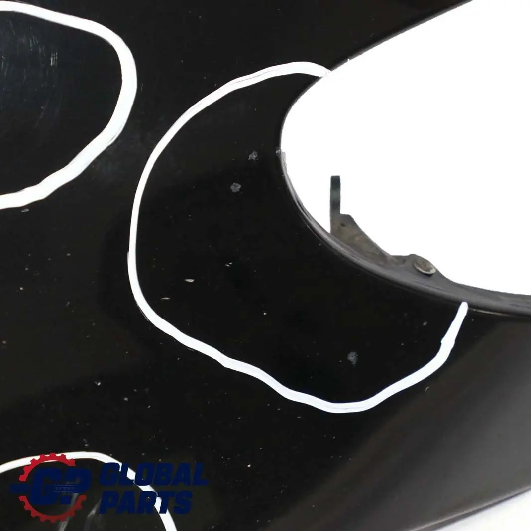 BMW 3 E46 Saloon Touring Front Right O/S Side Panel Fender Wing Schwarz 2 Black - SKU 7042324-SCH - Part number 7042324