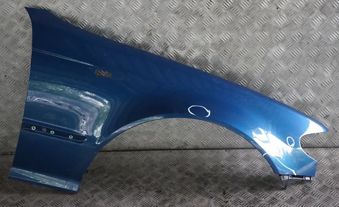 Front Right O/S Side Panel Fender Wing Topasblau Blue - 364 to BMW 3 Series E46 with Part number 7042324 BMW 3 Series E46 Front Right O/S Side Panel Fender Wing Topasblau Blue - 364 - SKU 7042324-TPB - Part number 7042324