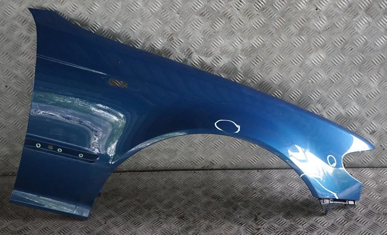 BMW 3 Series E46 Front Right O/S Side Panel Fender Wing Topasblau Blue - 364