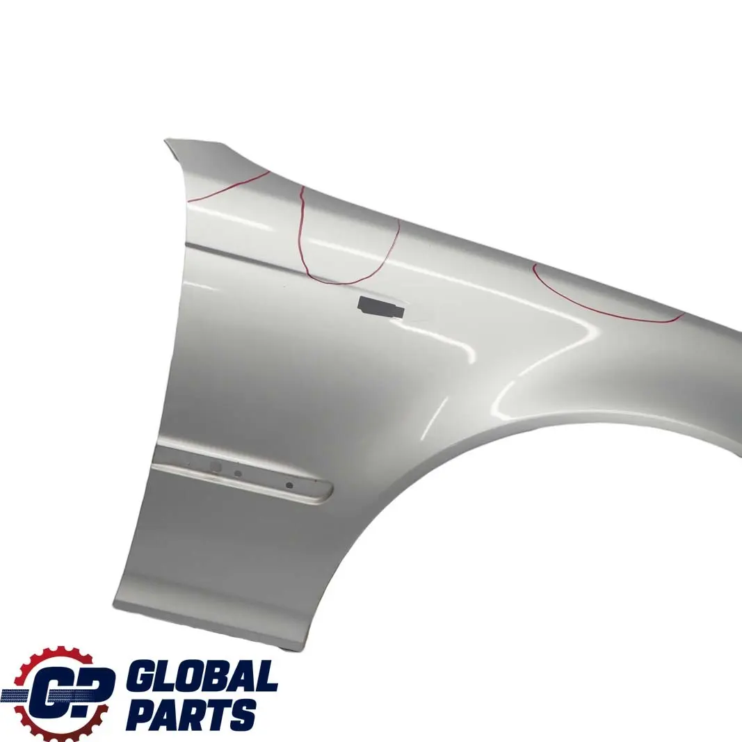 BMW E46 Saloon Touring Front Right O/S Side Panel Fender Wing Titansilber - 354 - SKU 7042324-TS - Part number 7042324