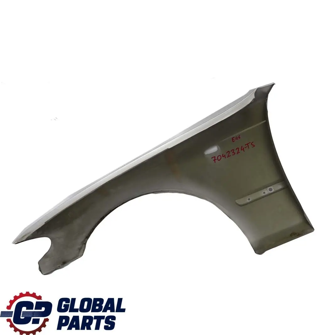 BMW E46 Saloon Touring Front Right O/S Side Panel Fender Wing Titansilber - 354 - SKU 7042324-TS - Part number 7042324