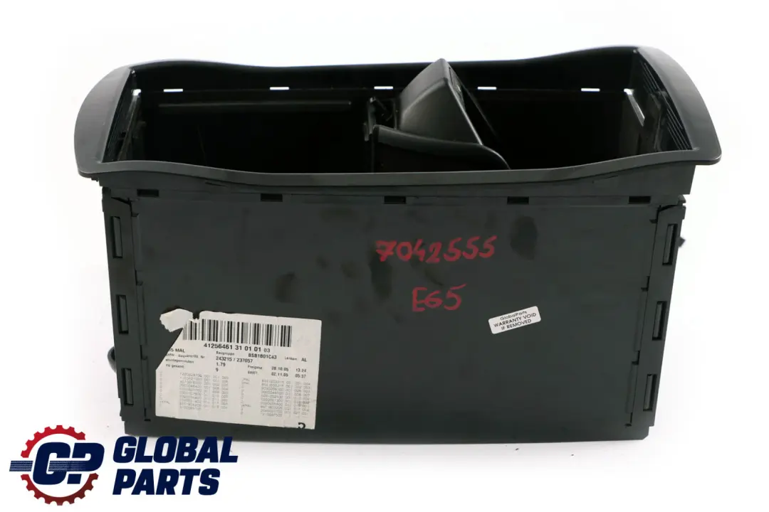 Center Console Oddments Tray Armrest to BMW 7 Series E65 E66 E67 with Part number 7042555 BMW 7 Series E65 E66 E67 Center Console Oddments Tray Armrest - SKU 7042555 - Part number 7042555